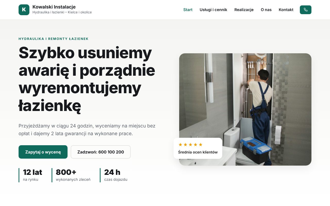 Firma / usługi
